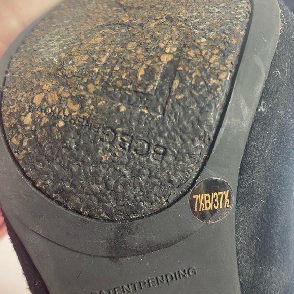 BCBG black Slouchy heeled Ankle Boots size 7.5 - Picture 10 of 13